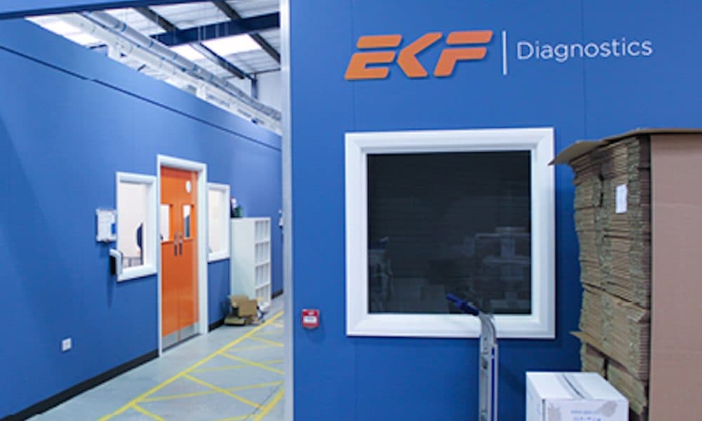 EKF opens new site to boost production of COVID test component