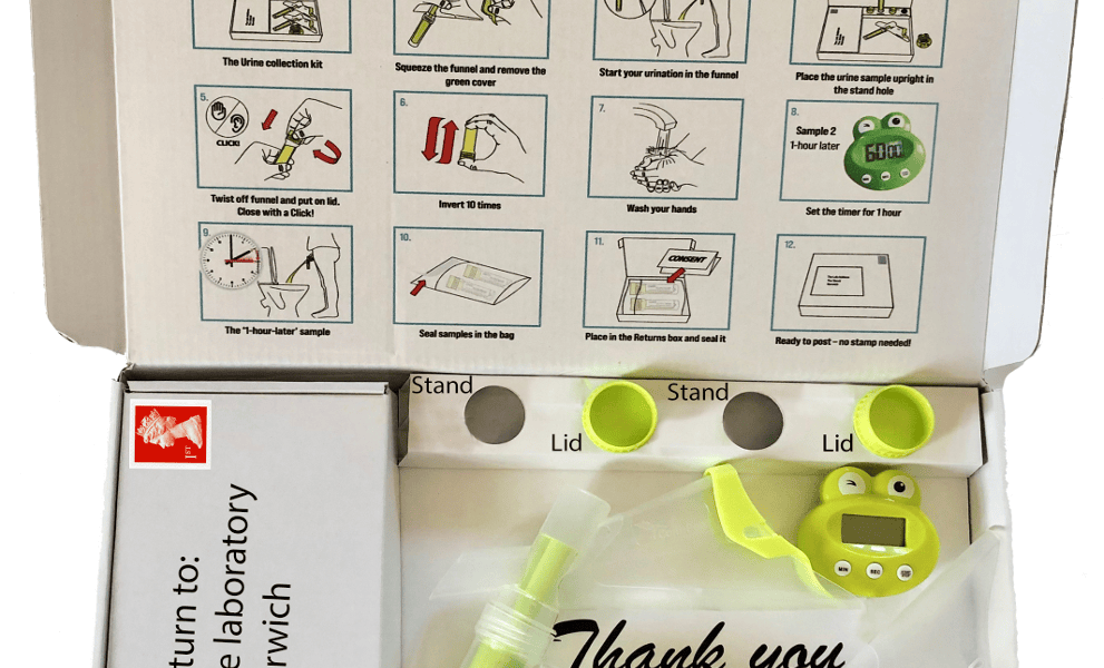 AtHomeCollectionKit New urine test could make a “radical” difference to prostate cancer screening