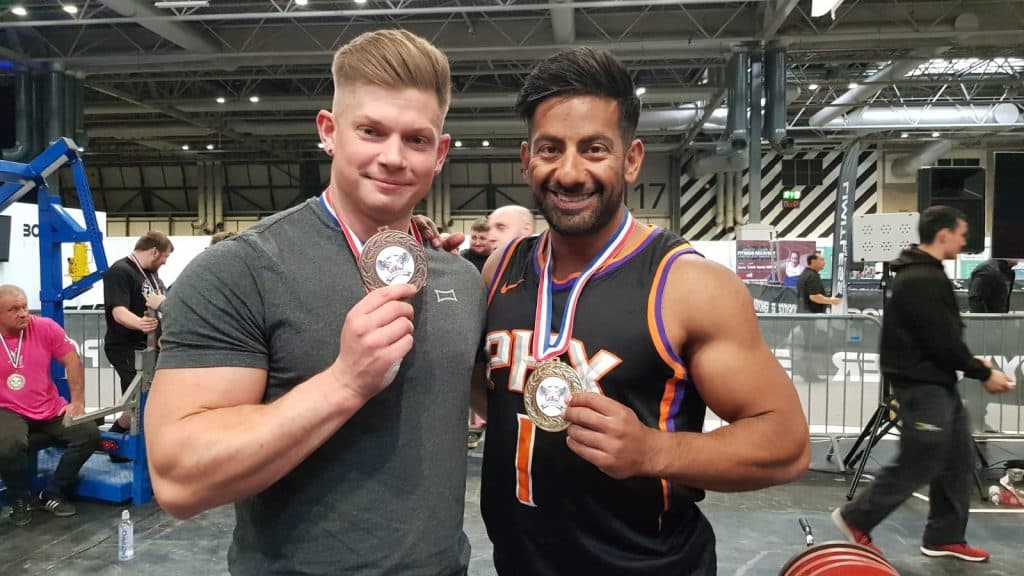 Sohail Rashid and Andy Smith from strength app Brawn