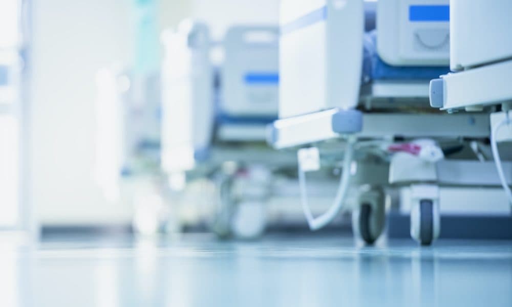 Blurred,Hospital,Images,,Patient,Bed,In,The,Hospital,,Hospital,Cleaning, NHS Trust secures strong outcomes through Care Co-Ordination Centre