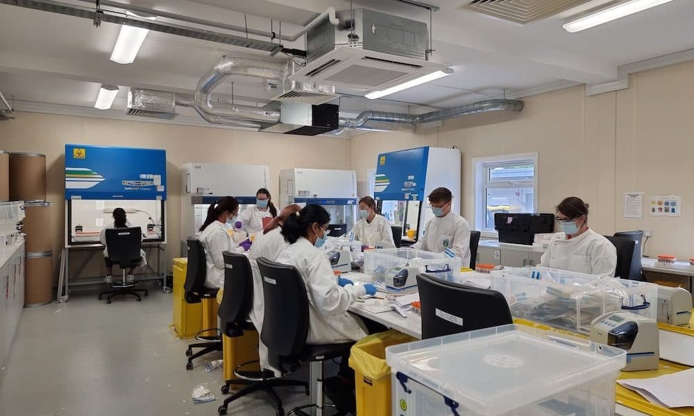 Specimen Reception BW NVRL moves COVID-19 testing onto WinPath Enterprise