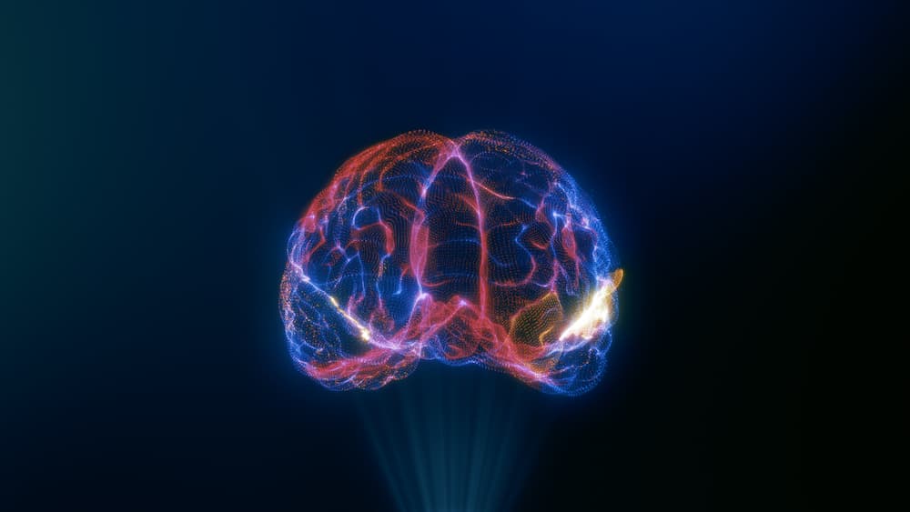 Artificial,Intelligence,Illustration.,Human,Brain,Model.,Nano,Technology,Innovation.,Online New device provides life-saving data to stroke doctors