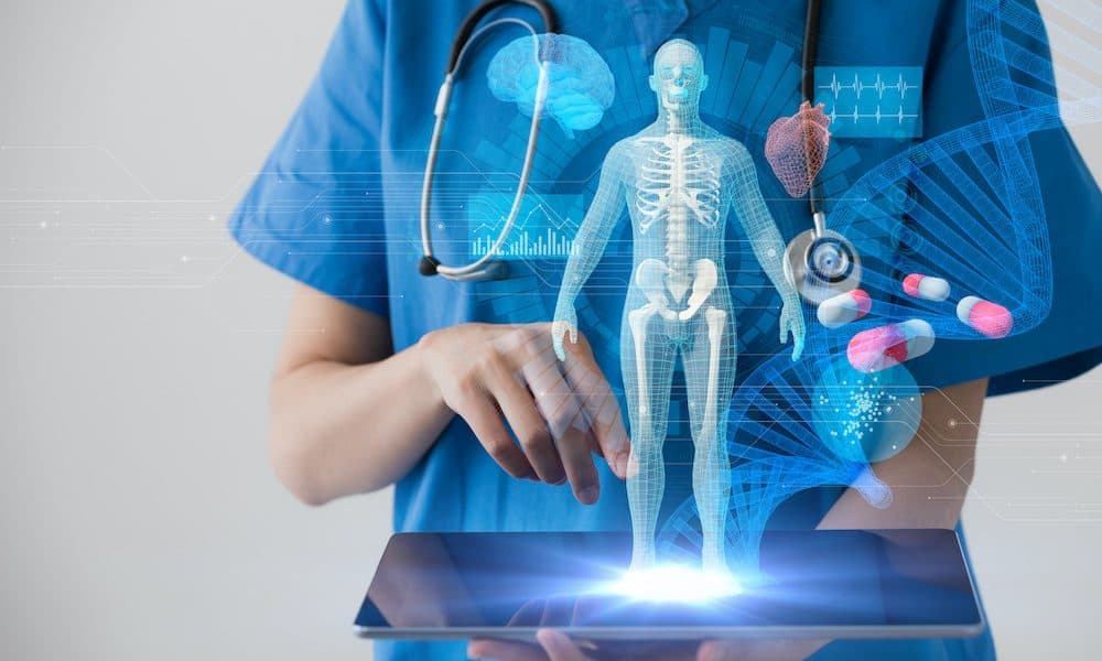 Medical,Technology,Concept.,Electronic,Medical,Record. ‘It’s not just about AR and VR – there is another way to do it’