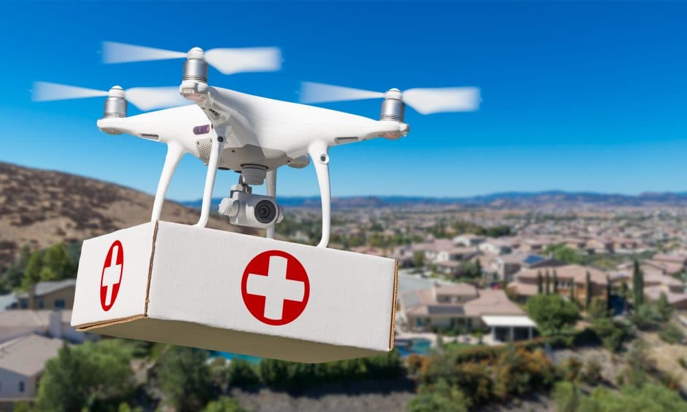 Can drones carrying blood and medicine really “revolutionise” healthcare?