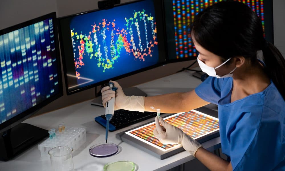 NHS first as toddler is cured of rare condition with gene therapy