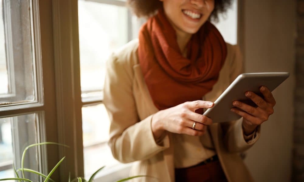 Close up of ipad WATCH: The Tinder of health tech apps