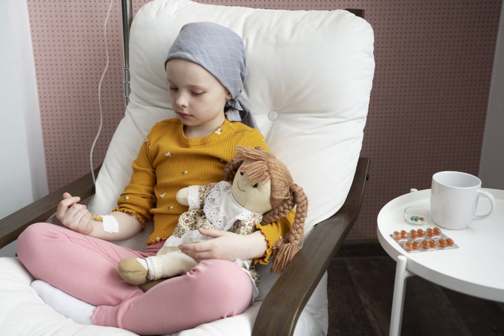 young-child-therapy-battling-cancer Children and young people waiting longer than necessary for cancer diagnosis, study finds