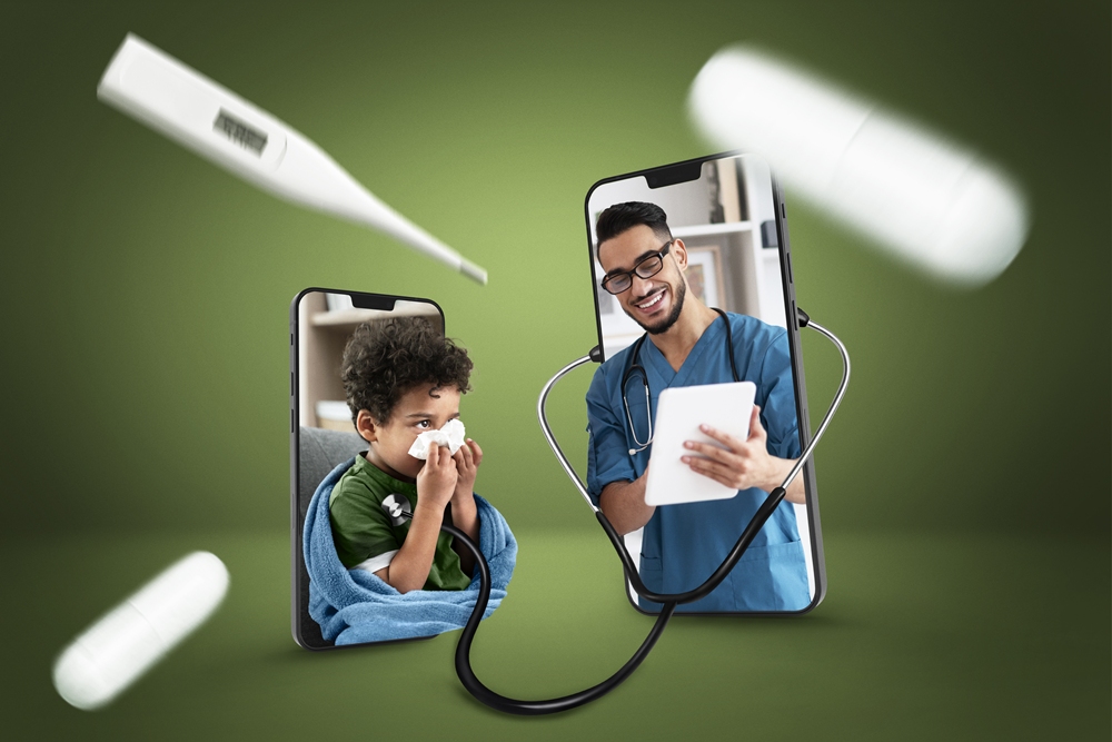 creative-collage-telehealth-consultation Bringing care to the bedside: Why mobile technology must lead the future of acute care